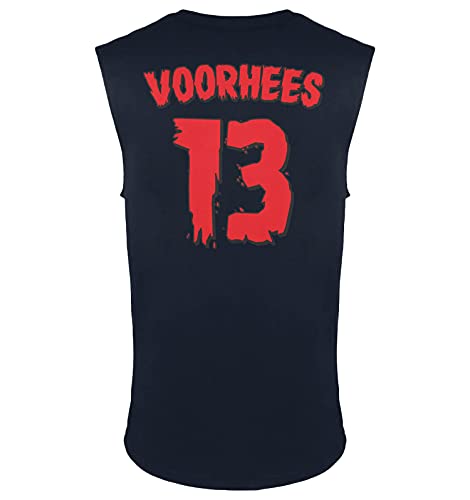 Haase Unlimited Slashers Voorhees 13 Jersey - Horror Movie Friday Men's Sleeveless Shirt2