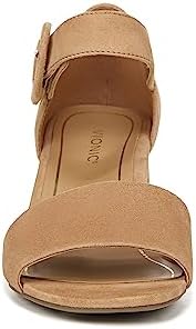 Vionic Chardonnay Women's Heeled Sandals - Stylish And Camel Suede - 8 Medium | Image 5