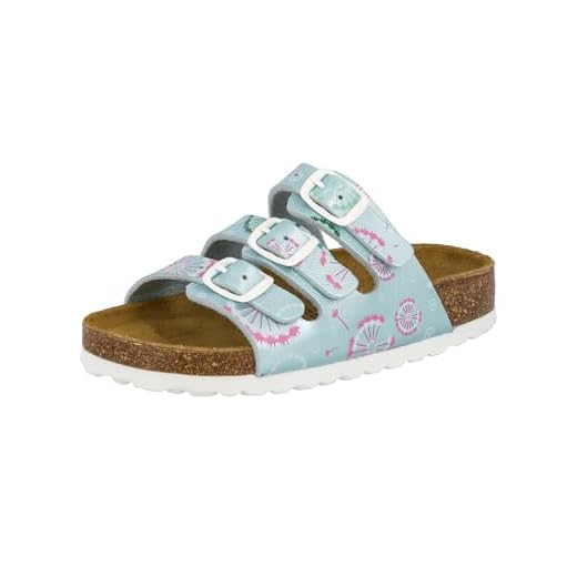 Beck Mädchen Punt Multi Gymnastikschuhe, Schwarz, 35 EU 3 Lico Bioline Flower Kids Mädchen Niedrige Hausschuhe, Mint, 35 EU