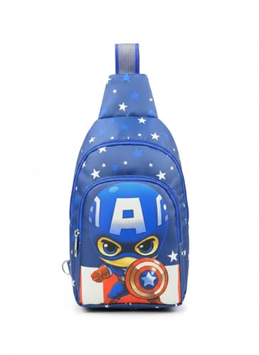 Image of Kizzi Print Colourful Cross body Bags for Boys and Girls Kids School, Picnic, Return Gifts