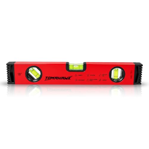 Image of Tomaahwk Section Aluminum Spirit Level Without Magnet 18cm
