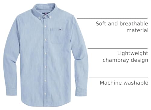 Image of Vineyard Vines Boys' Boys Chambray Shirt