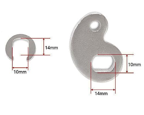 LGEGE Kit de conversão de braço de torque com 2 conjuntos, compatível com a maioria das bicicletas e