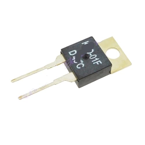 Interruptor de temperatura KSD-01F 45 grados NO 24V 1.5A normalmente abierto bimetálico 1
