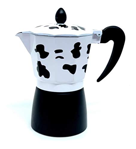 Cafeteira de Fogão Moka Italiana Expresso Vaquinha 9 Xícaras