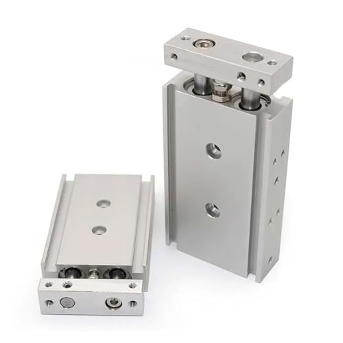 Cylindre à double tige en acier inoxydable haute résistance CXSM32-50 - 4