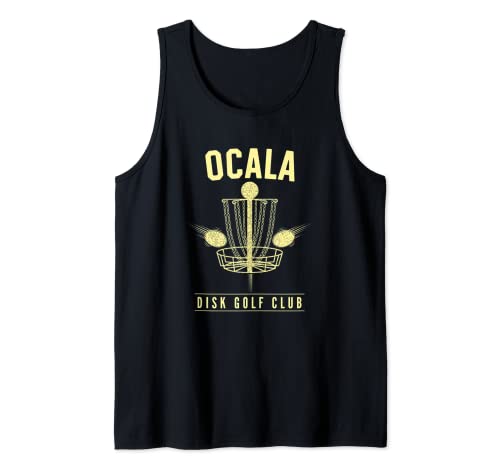 Ocala Disc Golf Club Florida Tank Top