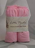 Color: Blanco. 2 x Baby Pram/Crib/ Moses Basket Jersey Fitted Sheet 100% Cotton Pink 30x75cm