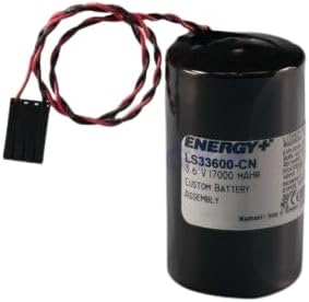 Compatible with Energy LS33600-CN Replacement Battery for Cameron Nuflo MC-II Plus MC-III Plus Flow Analyzer