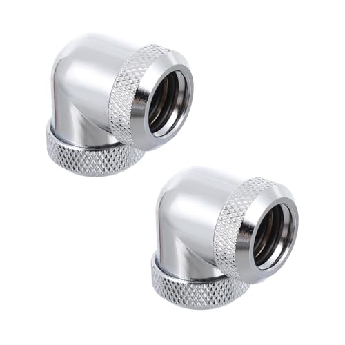 Accesorio de latón de 14 mm con rotación de 90 grados para bucles de agua de PC