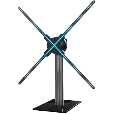 3DhologramFan Stand and Multi-Function Base,3d Holographic stand Suitable for 27.5 Holographic Projector or Smaller Fans