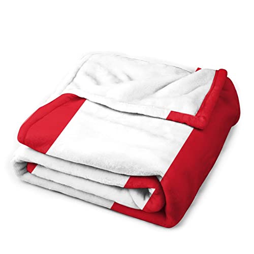 Couverture drapeau du Pérou couverture en flanelle chaude jeté de lit - 4