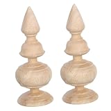 Forme : la conception boule ronde est conçue de ergonomique pour une prise en main confortable, rendant la navigation dans les escaliers plus sûre confortable, fleuron en , fleuron en non peint