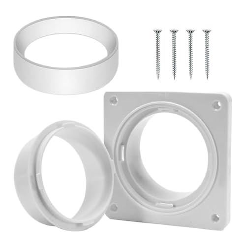 Connecteur de ventilation de sèche-linge, kit de couplage de ventilation de sèche-linge, adaptateur d'extension de tuyau, évent de séchage rapide, connecteur d'évacuation mural, connecteur d'extension