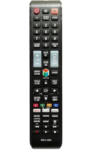 REMOtech Funciona y es compatible con Samsung TV UE32J5550 UE32J6350 UE40J6350 UE32J5500 UE32J5502 UE32J5505 UE32J6300 UE40J6200 UE40J6270 UE40J6300 UE40J6270 75 EU 3J5500 UE43J5505 UE43J5550