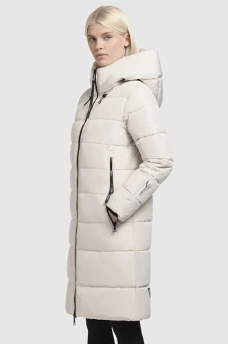 khujo - Damen - Wintermantel - Jilias 4 Jilias4 Steppmantel Winterjakce (DE/NL/SE/PL, Alphanumerisch, XS, Regular, Regular, Jilias5-Cotton-Cream)