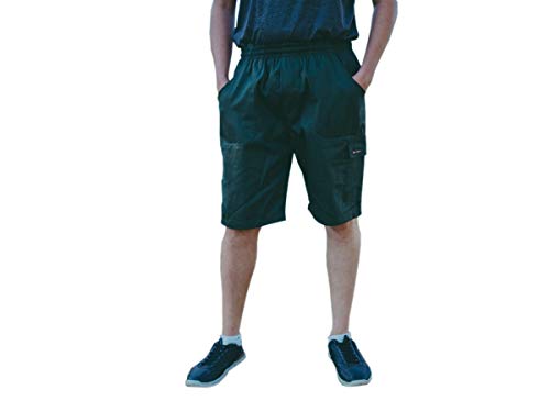 Bermuda Short Masculina Sarja Brim Barato Elástico kit c/3 (50, sortidas)