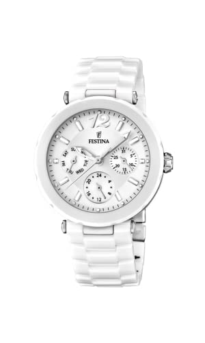 Festina Femmes Analogique Quartz Montre avec Bracelet en Céramique F16641-1