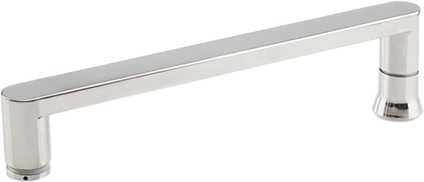 Bouton de porte de salle de bain en acier inox avec porte-serviette