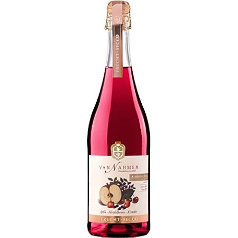 van Nahmen Apfel - Heidelbeere - Kirsche Frucht - Secco Alkoholfrei 0,75 Liter Cover