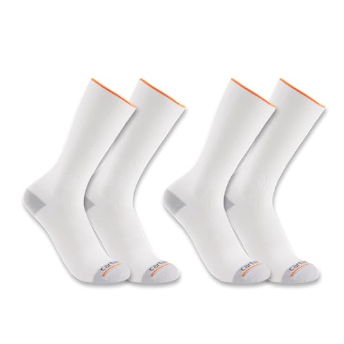 Carhartt Men's Lightweight Liner Crew Sock 2-Pack