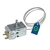 G GRIMALDI Termostato Frigorifero ATEA A13-0447 Compatibile WHIRLPOOL SMEG K59S2791500 481228238188 481927129054 – 3 Contatti, Sonda Capillare – Ricambio Selettore Temperatura