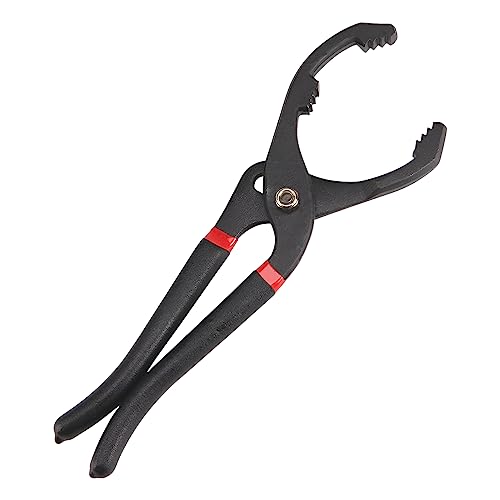 CGEAMDY Pince Pour Filtre à Huile Réglables, Clé à Filtre à Huile Universelle 45 à 115 mm, Accessoires Pour Voitures, Motos et Camions, Pour Tous les Voitures,...