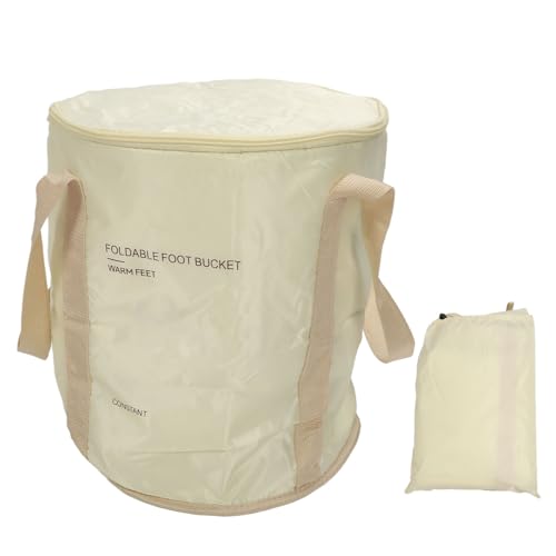 Bolsa Plegable para Baño de Pies con Aislamiento y Asa