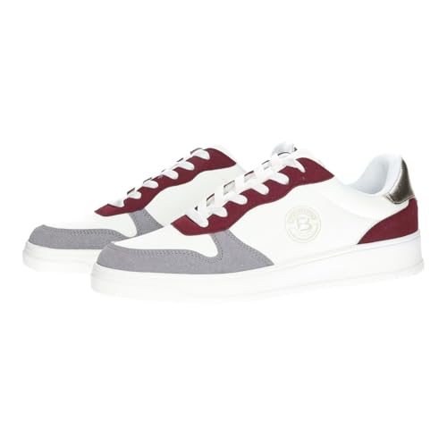 Chaussures décontractées homme BONINO M9842D baskets blanc gris - 2
