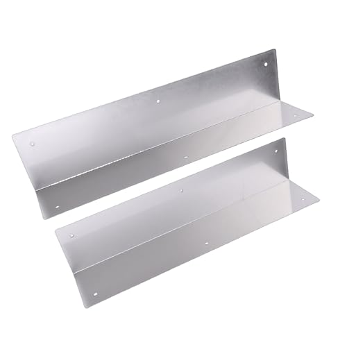 Protector de Esquina de Pared Ángulo 89 Grados Revestimiento Acero Inoxidable 2uds 8