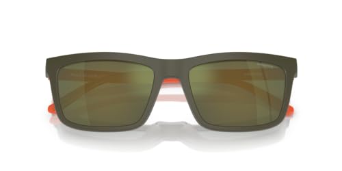 Image of ARNETTE mens An4333 Hypno 2.0 With Sun Clip-ons Rectangular Prescription Eyewear Frames