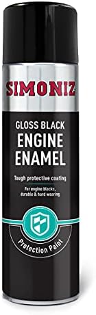 Engine Enamel Paint 500ml - Gloss Black