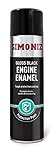 Simoniz Engine Paint, Easy To Use Gloss Black Spray Paint For Your Engine, Perfect Enamel Paint For Motorcycle & Car Engine, Tough & Durable Paint, Gloss Black, 500ml
