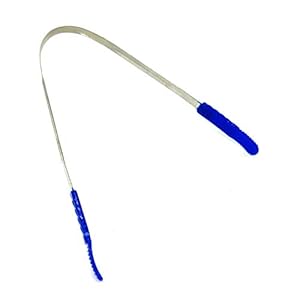 Tongreiniger / tongschraper van roestvrij staal voor mondverzorging, elimineert slechte adem