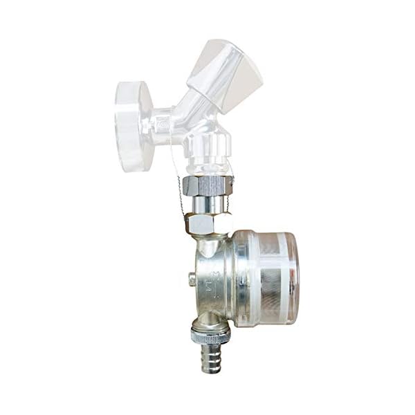 ZÄHLER plattform Zapfhahn Wasserzähler Set Durchfluss Qn 1,5, Kaltwasser, Baulänge 80 mm Eichung 2023 3/4 Zoll Anschluss… – Bild 3