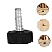Veemoon 12pcs Furniture Leveling Feet with Screws Vibration Rubber Pads for Washing Machines Tables Chairs Industrial Equipment Stable Non Slip Support and Floor Protection