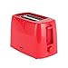 GEEPAS 2 Slice Toaster | 6 Browning Levels with Cancel Function | For Thin Small Bread Slice, Removable Crumb Tray Cool Touch Housing High Lift | Space-Saving Design | 1 Yr Warranty 650W Red