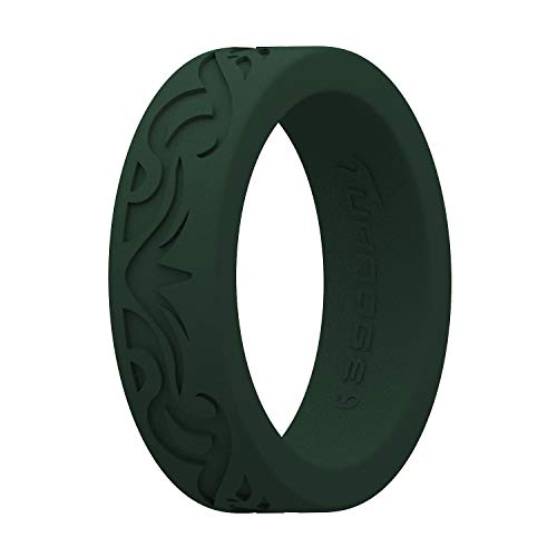 Alliance en silicone élastique bague caoutchouc souple taille 7 UK
