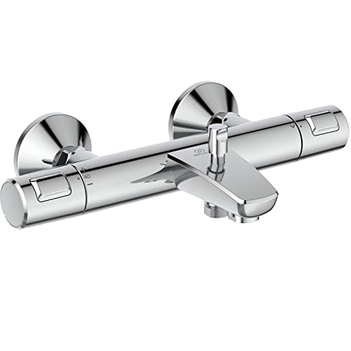 Ideal Standard Mitigeur thermostatique Bain-Douche Ceratherm T25 Sécurité & Anti-Brûlure Fonction Eco A7206AA