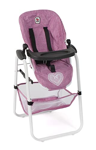 Puppenbett Für Kinder - Kunststoffbett Für Puppen Bis 45cm Mit Zubehör Für Rollenspiele