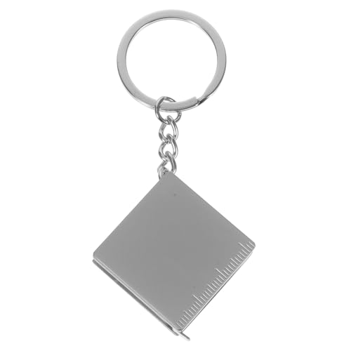 Cinta métrica mini retráctil con llavero portátil miniatura 1