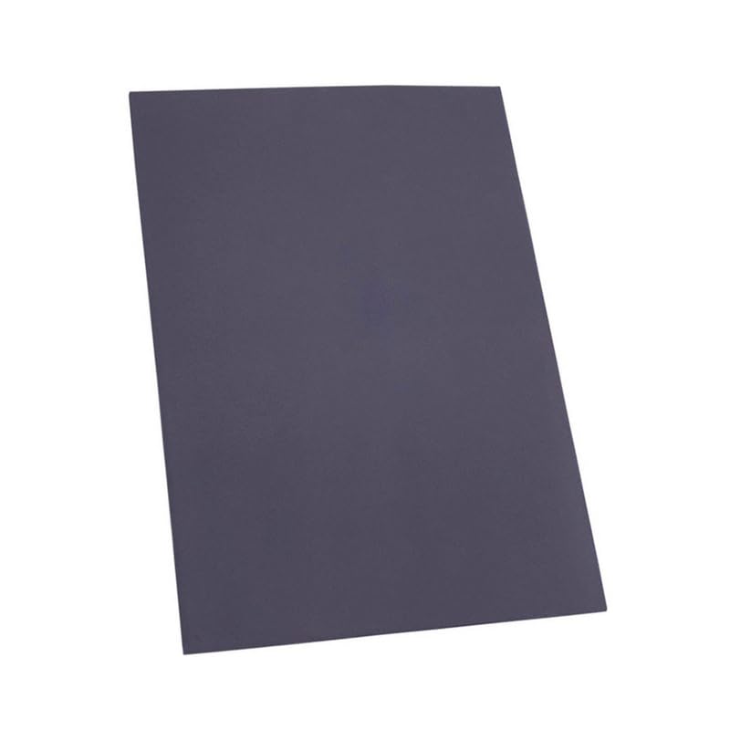 5PCS Rubber Sheet Pad Rubber Mat DIY Laser Engraving Material for Laser Engraving Machine to Making Sealer Stamp DIY Crafts (5PCS Dark Gray, Without Adhesive Backing)