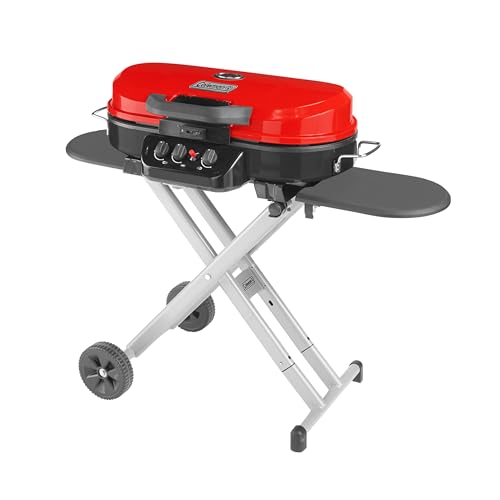 Coleman RoadTrip 285 Portable Stand-Up Propane Grill with 3 Adjustable