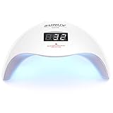 UV LED Nail Lamp, SUNUV Nail Dryer UV LED Light for Gel Nail Polish with Auto Sensor, Timer Setting...