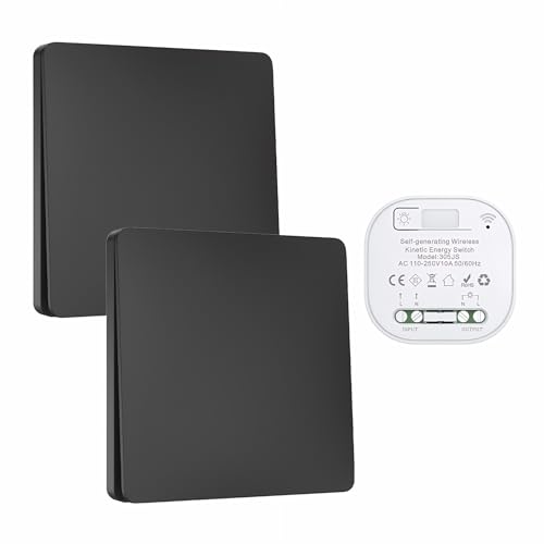 Interruptor sin batería Mengshen para controlar luces a distancia sin reformas ni cables