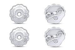 14K White Gold - Two Pair Set