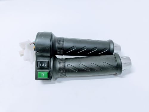 Image of Electric Throttle Accelerator, 3 Speed Modes, Forward /Reverse Control for Electric Bikes and Scooters, Universal Compatibility with Connector Cables