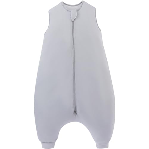 Image of PurComfy Supersoft Toddler Sleep Sack with Feet 1.0 TOG Premium Bamboo Viscose Sleep Bag Walker with Legs 12-18-24-2t-4t-5t
