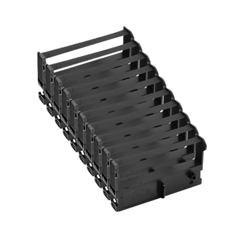 Cinta para impresora compatible ERC-39 negra, 10 unidades miniatura 1