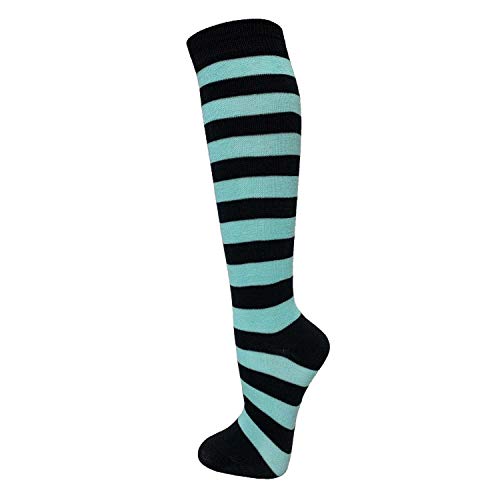 Image of SocksKnee Women Multi-Pack Colorful Variety Design Assorted Activewear Knee-High Stocking Socks, 9-11